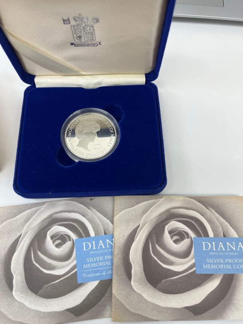 ダイアナ妃記念銀貨 1997年 銀製