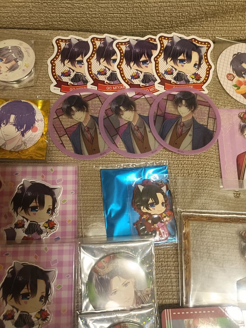 スタンドマイヒーローズ　宮瀬豪　セット　アクスタ　缶バッジ　コースター
