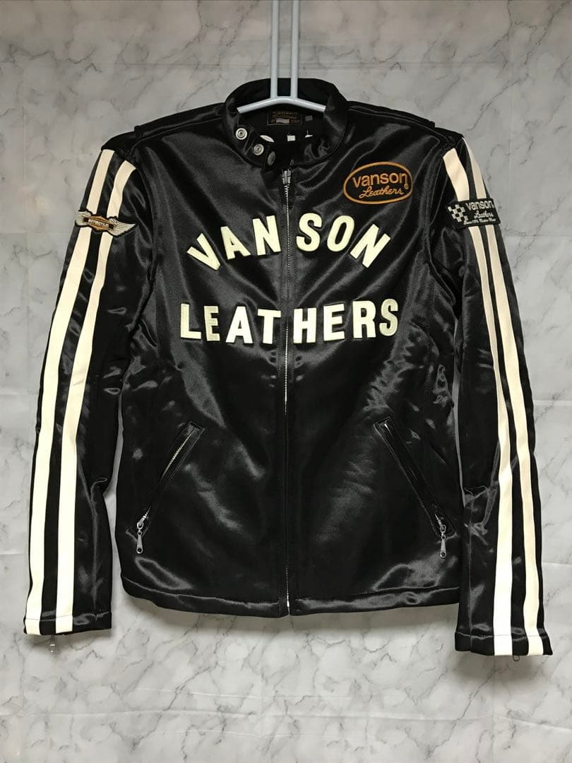 【ほぼ未使用】VANSON ライダース復刻モデル NVSZ-2215