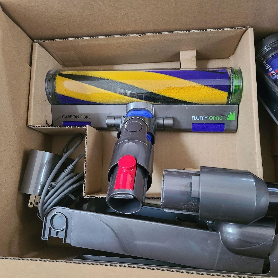 ダイソン v12 delect slim fluffy sv46ff