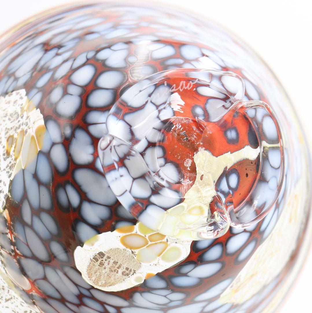 片岡操作 ガラス 鉢 ボウル 茶碗 硝子　C954