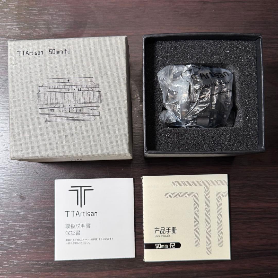 TTArtisan 50mm F1.2　FXマウント 未使用