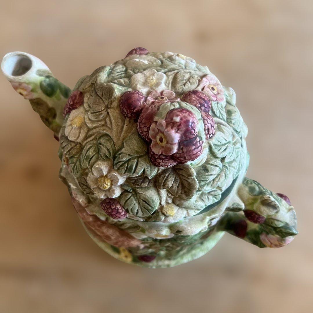 英国ヴィンテージヴィレッジコレクターズティーポット