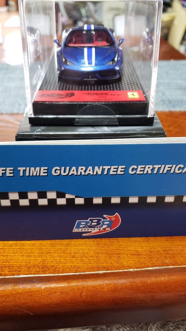 Ferrari 458 Speciale 1/43 ツゥールドフランスブルー