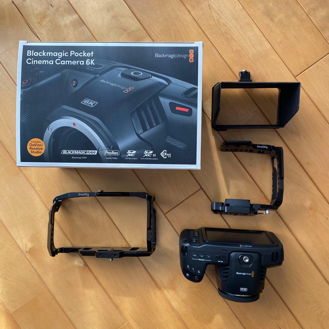 【Davinci 付属しません】BMPCC6K ゲージなど