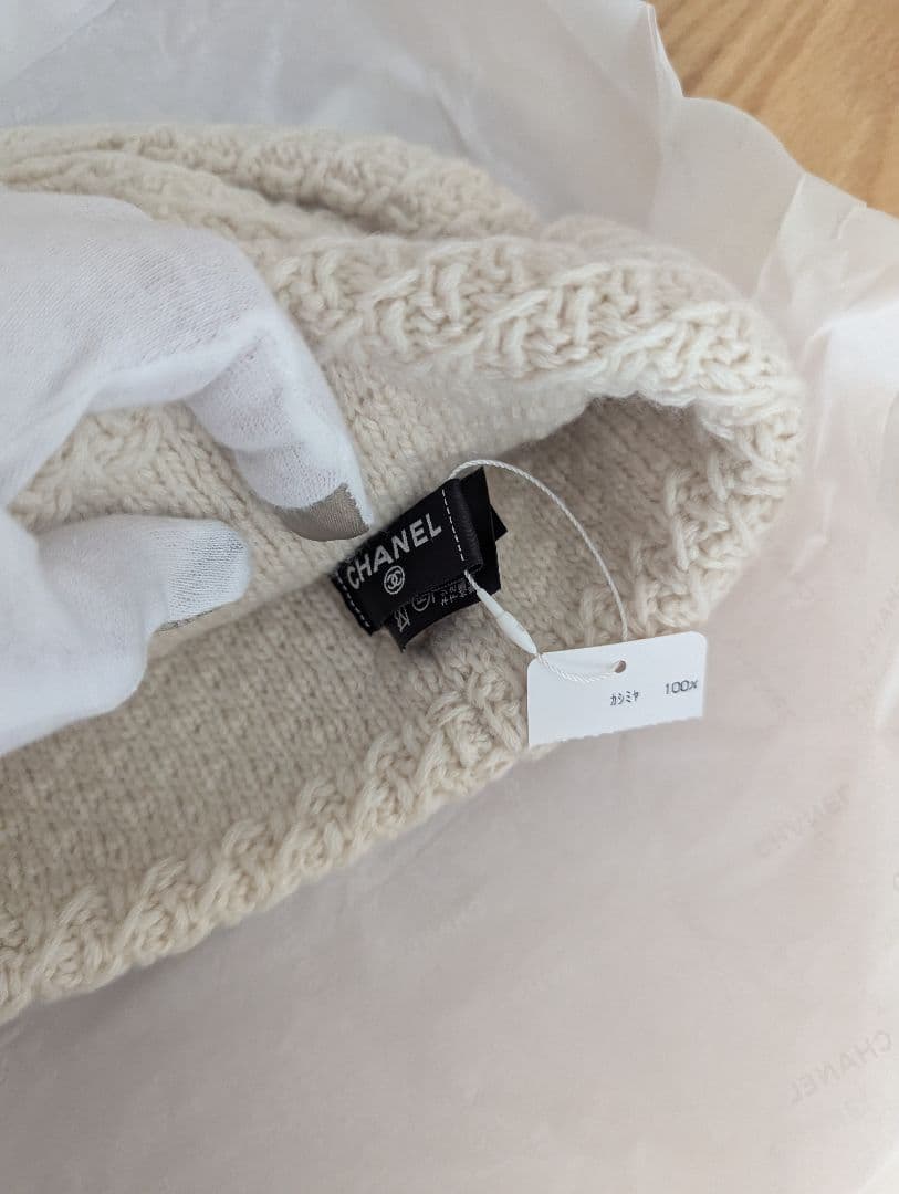 【新品未使用】CHANEL 大人気★ニット帽 シャネル