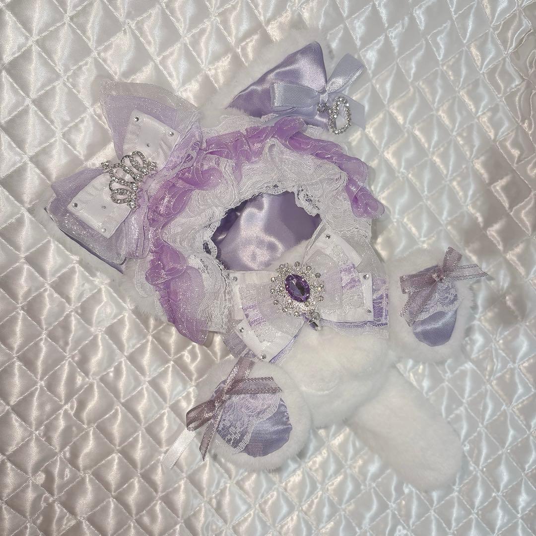 Poページ　おすわりぬい服オーダー