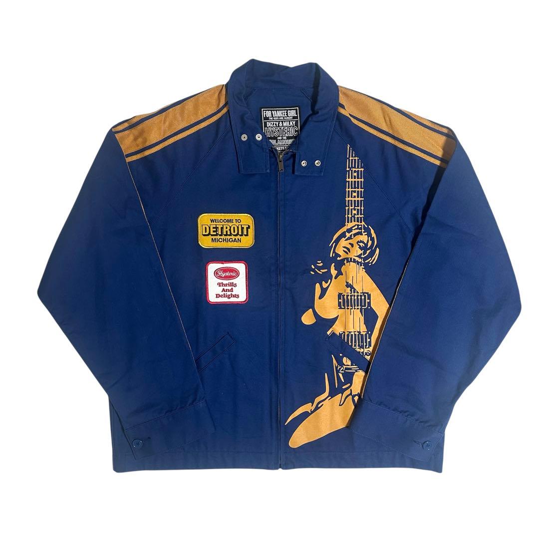 HYSTERIC GLAMOUR 24AW デトロイトレーシングジャケットL