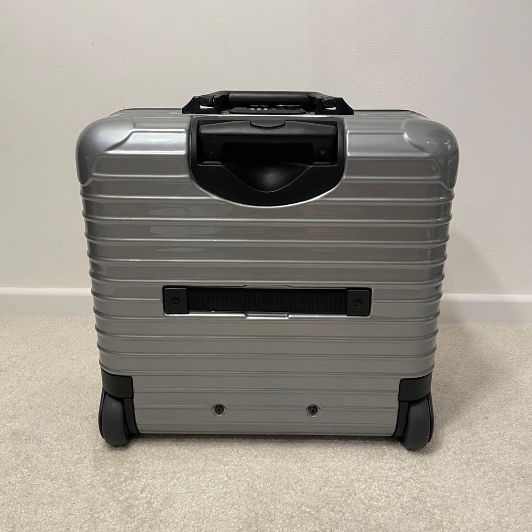 付属品フルセット RIMOWA Salsa ビジネストロリー 2輪 シルバー