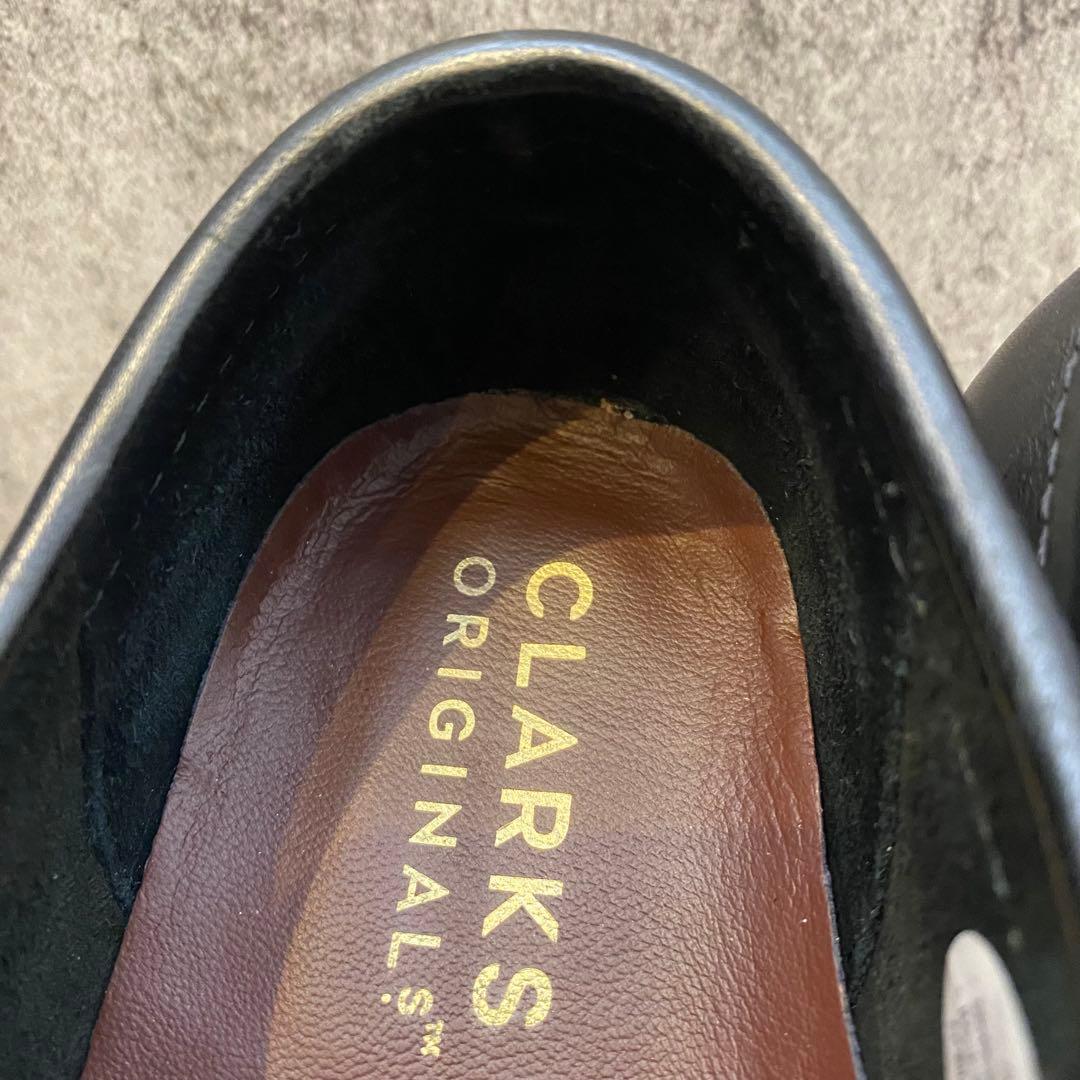 ✨極美品✨クラークス Clarks ワラビー オールレザー【25.5】ブラック