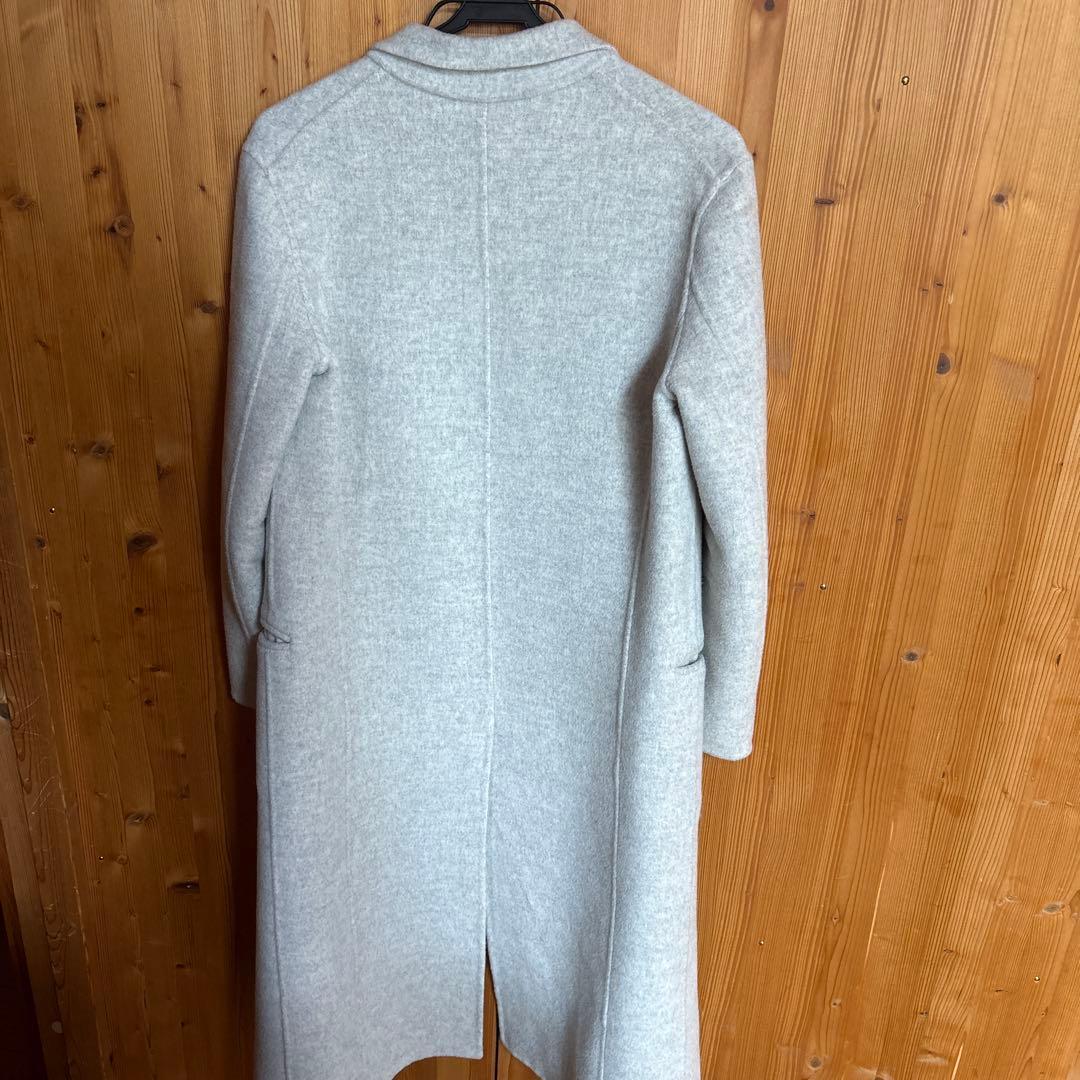 マディソンブルー　MADISON BLUE パールチェスターコート　グレー　00