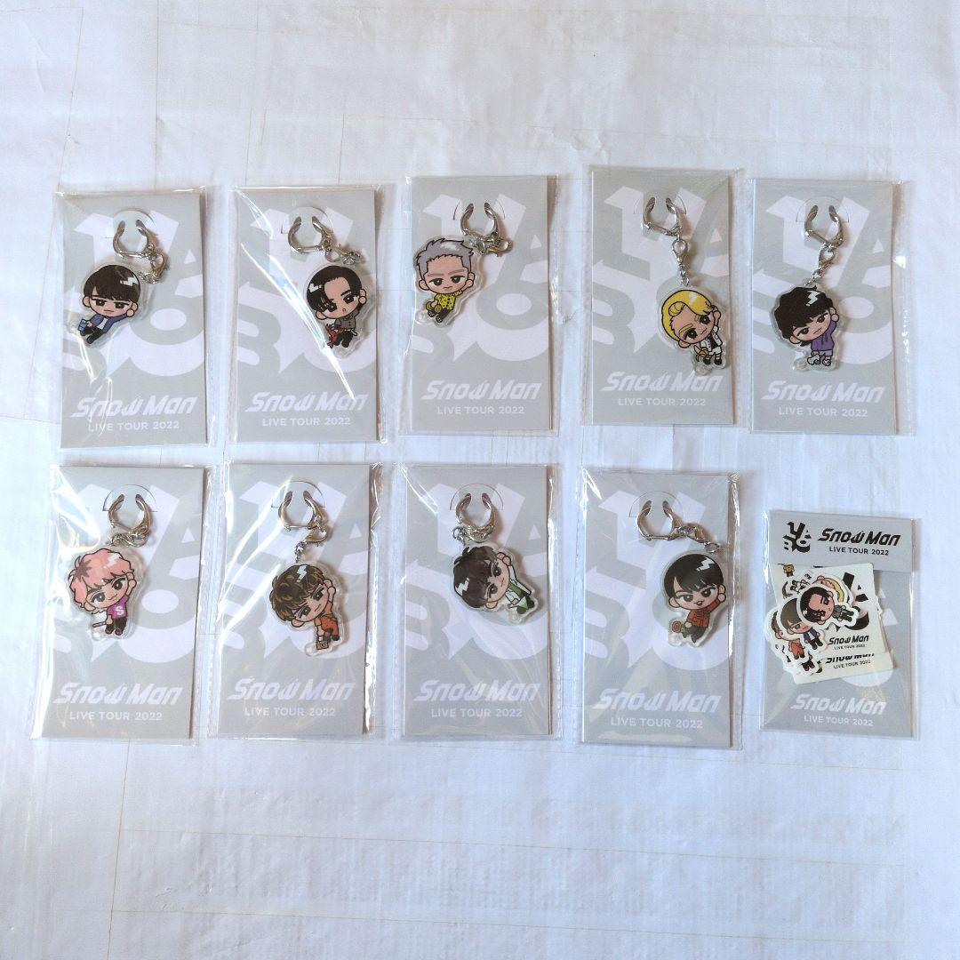 【値下げ中】すのチル　ぶら下がりシリーズ　アクリルキーホルダー　ステッカーセット