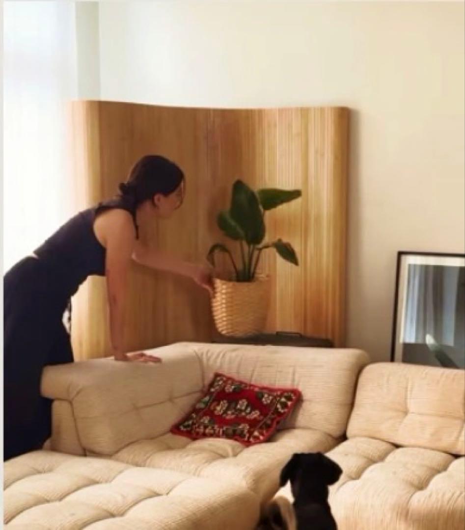 ウッドカーブ パーテーション artek風