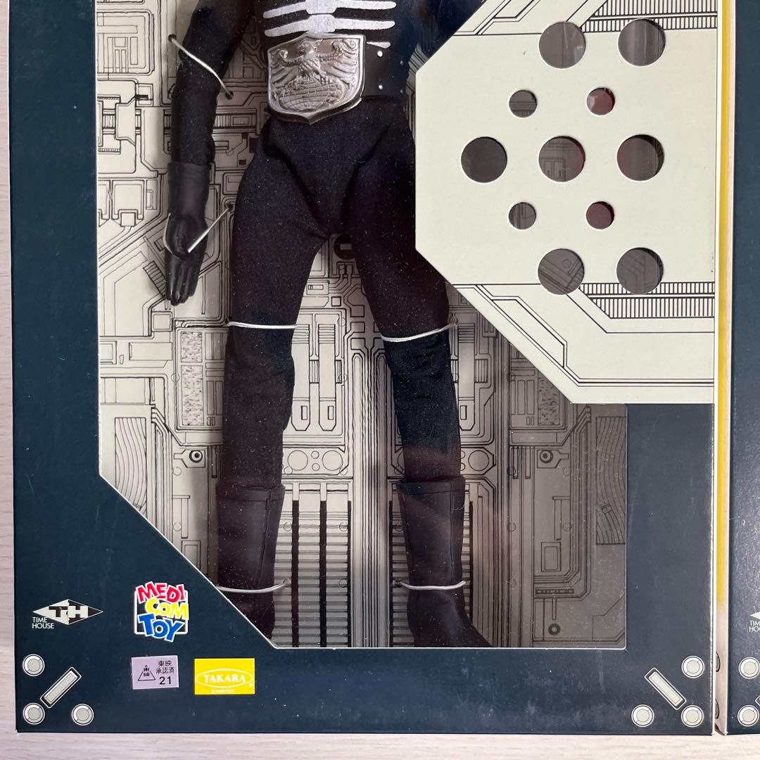 ⚠️新品未開封　仮面ライダー　ショッカー戦闘員　後期タイプ　赤戦闘員　メディコム