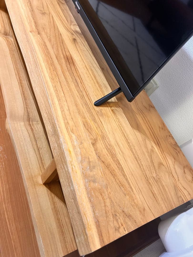 unico SOTO AVボード 120 TV台　無垢材　木製