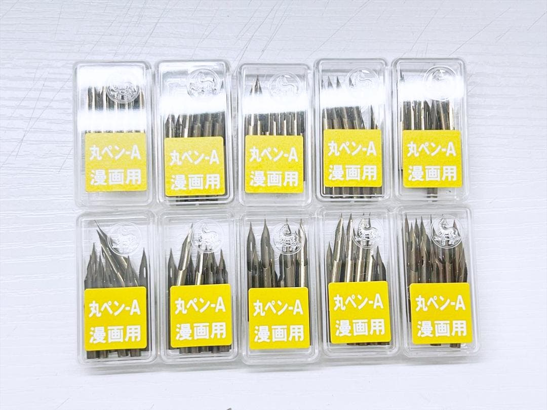 未使用品　ゼブラ　丸ペン-Ａ　ペン先　10個入り　10箱セット