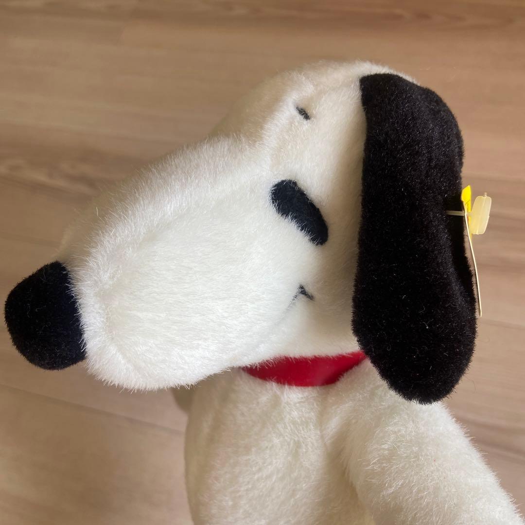 スヌーピー レトロ　ぬいぐるみ　タグ付き　PEANUTS ヴィンテージ グッズ