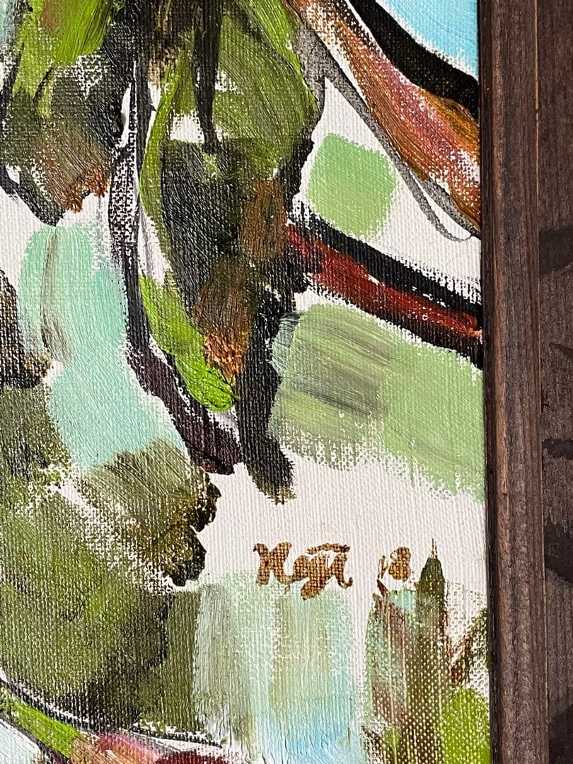 【美作品】 柿の絵画