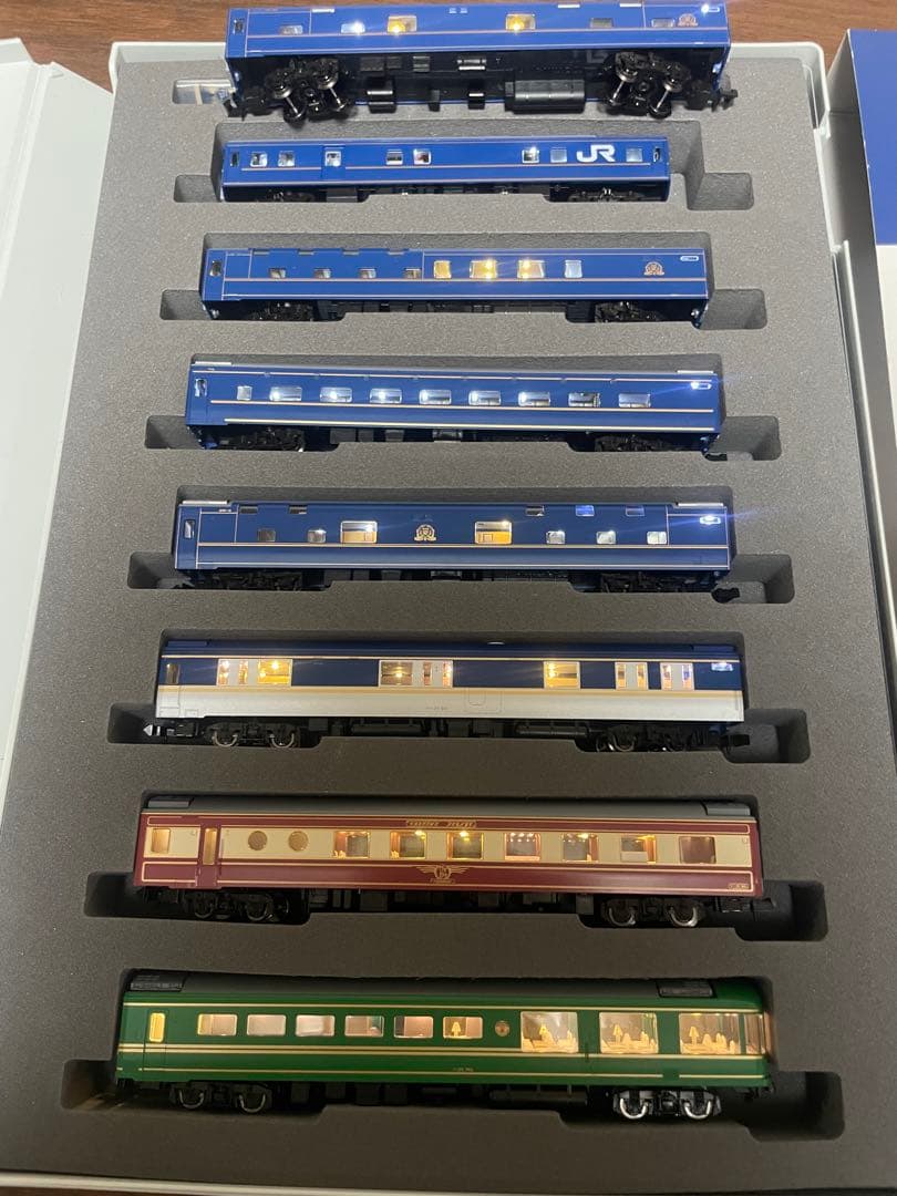 TOMIX Nゲージ 北斗星 夢空間 室内灯付きDENSHA.me 機関車セット