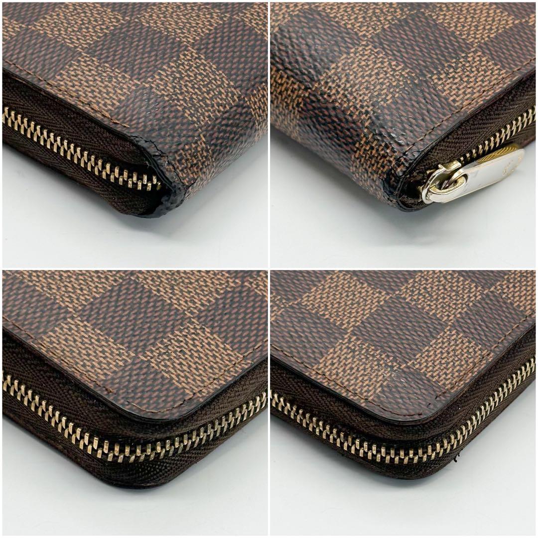 ルイヴィトン ジッピーパース ダミエ ブラウン 小銭入れ コンパクト