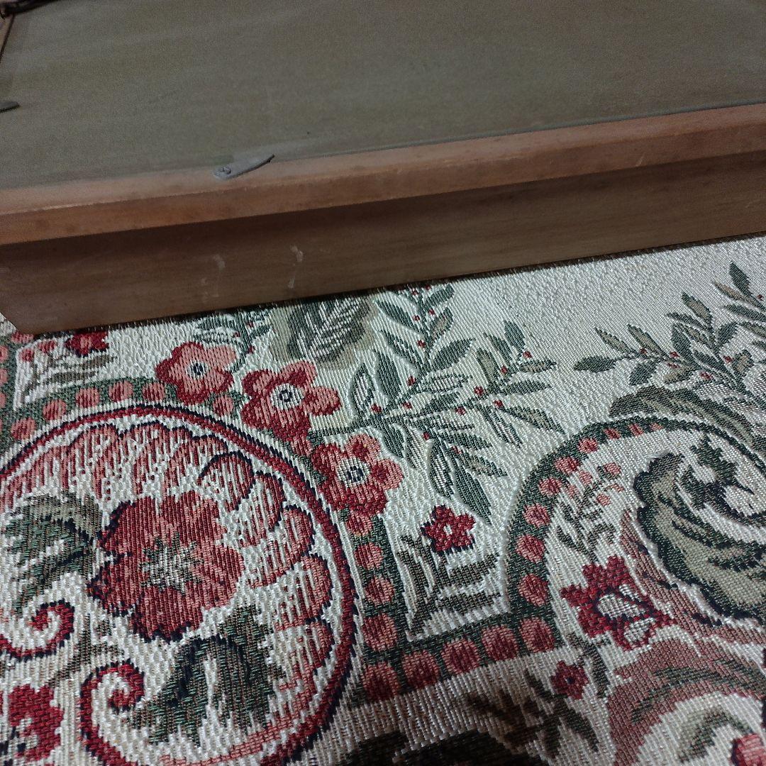 ★即日発送★送料込み★家紋【純金メッキ】純金鍍金　銅　高級木製額縁 　額受金具