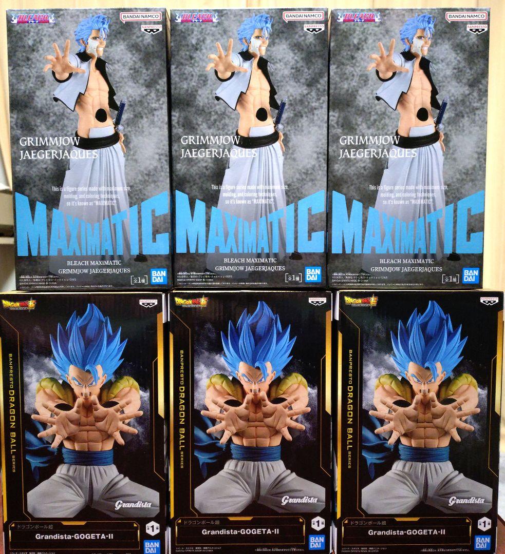 フィギュア6体　ドラゴンボール　ゴジータⅡ グリムジョー・ジャガージャック