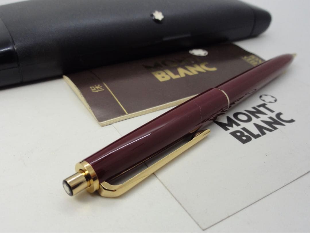 ⭐️モンブラン⭐️稀少なボルドーの名品最高の形❗️⭐️No350メカニカルペンソル⭐️