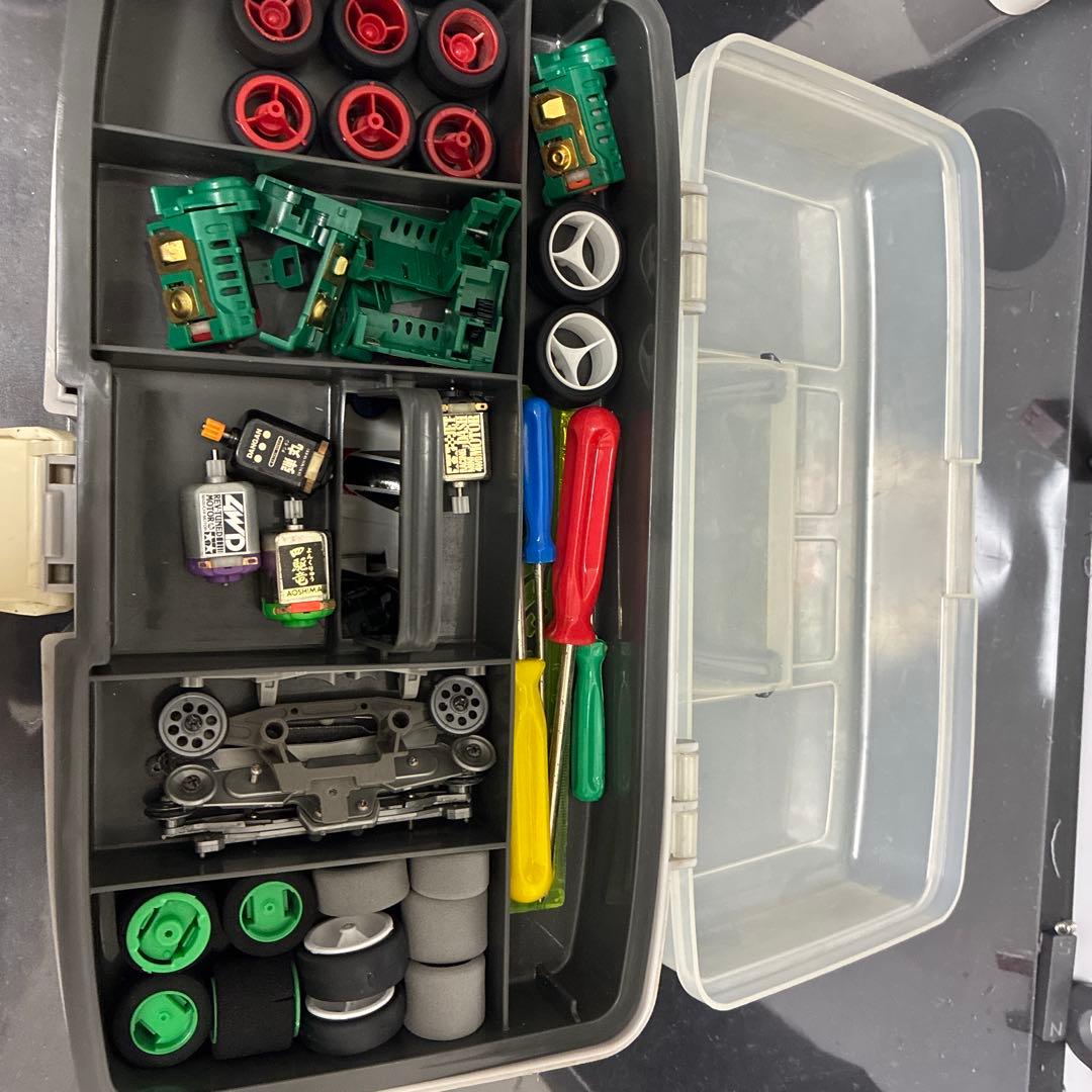 ミニ四駆セットとパーツ