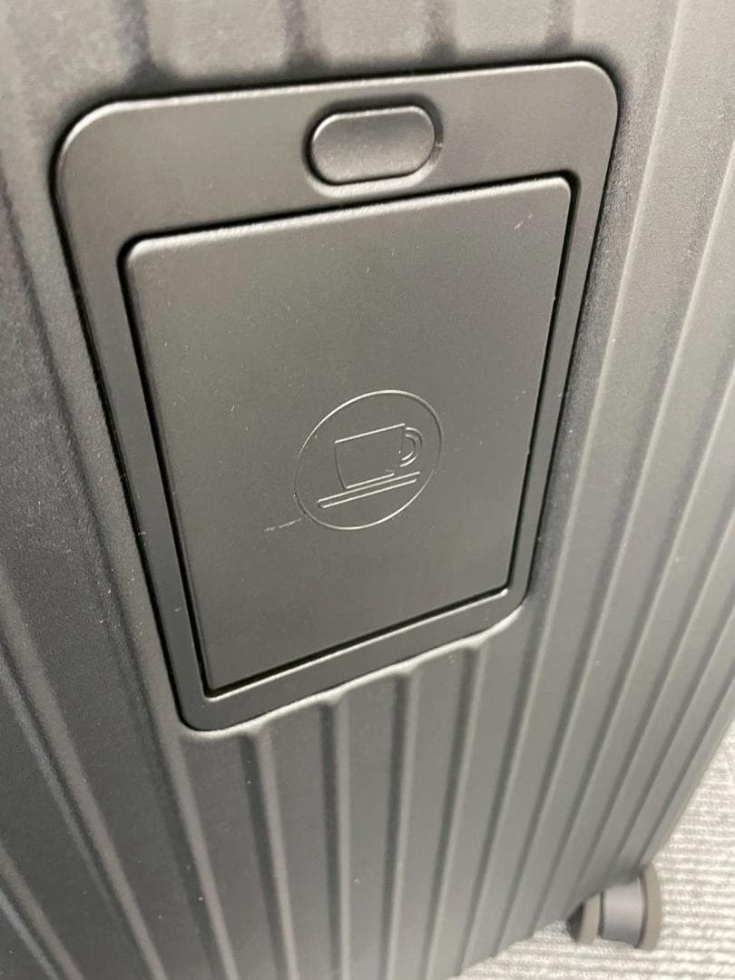 リベティ多機能キャリーケース【マットブラックМサイズ】96