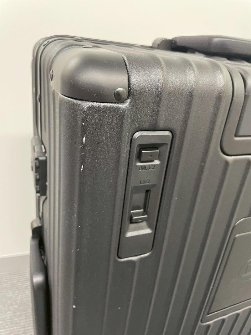 リベティ多機能キャリーケース【マットブラックМサイズ】96