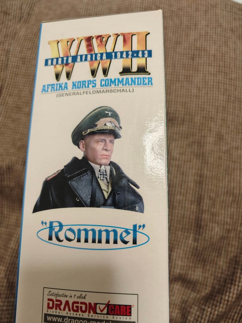 WWII アフリカ軍団指揮官 1942-43 ロンメル将軍