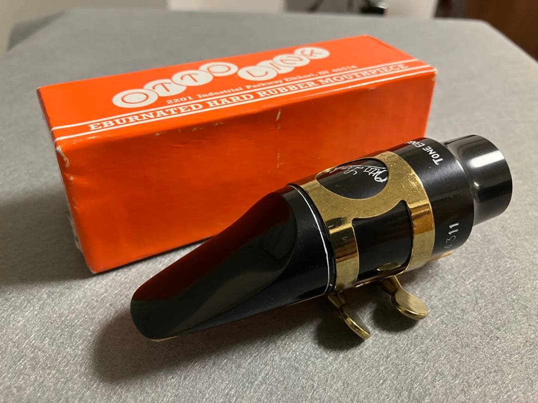 美品　オットーリンク　ヴィンテージモデル　テナー用ラバーマウスピース5＊