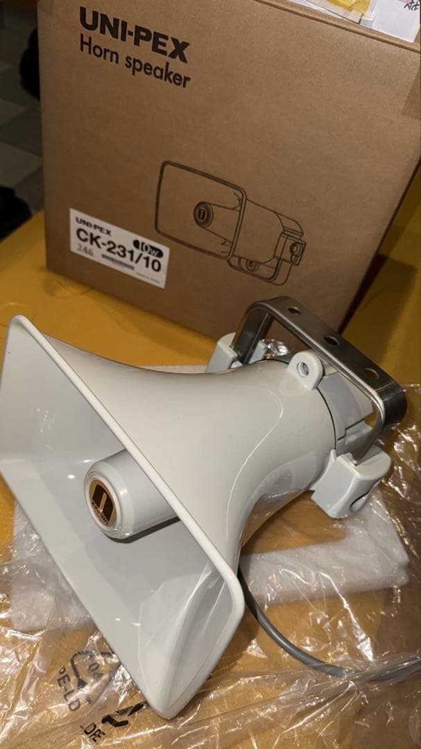 UNIPEX ユニペックス　拡声器　新品