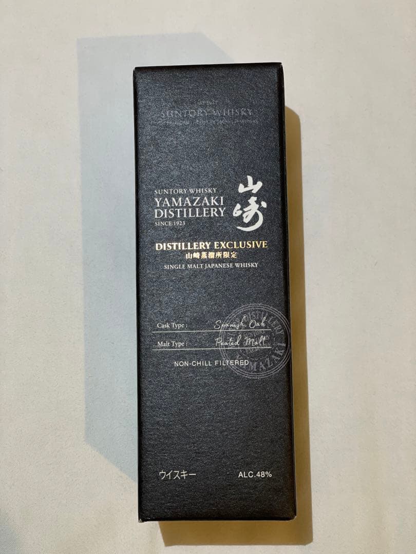サントリー　山崎蒸留所限定　山崎ウイスキー　スパニッシュオーク　180ml