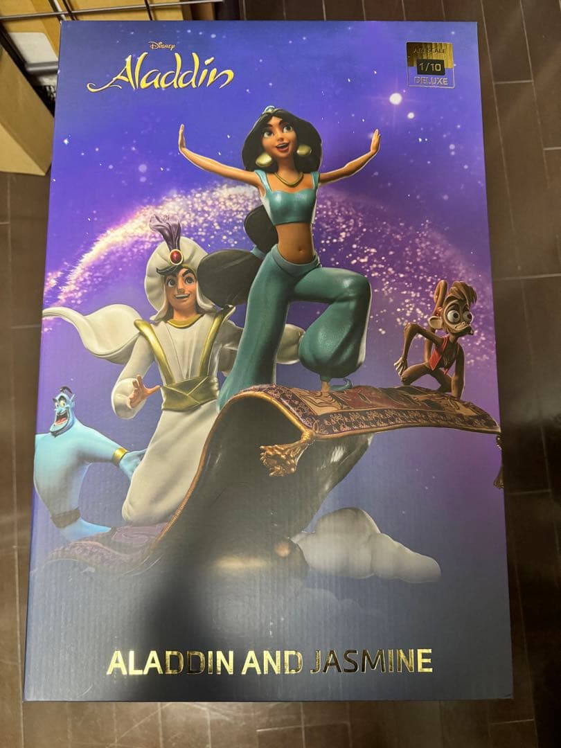 アラジン』 1/10スケール　アラジン＆ジャスミン