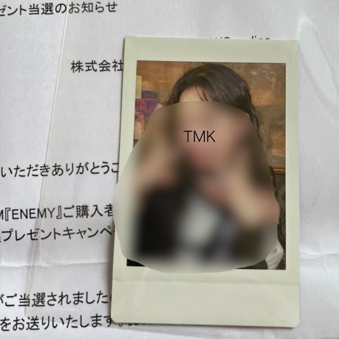 ENEMY ダヒョン チェキ 直筆 サイン 当選