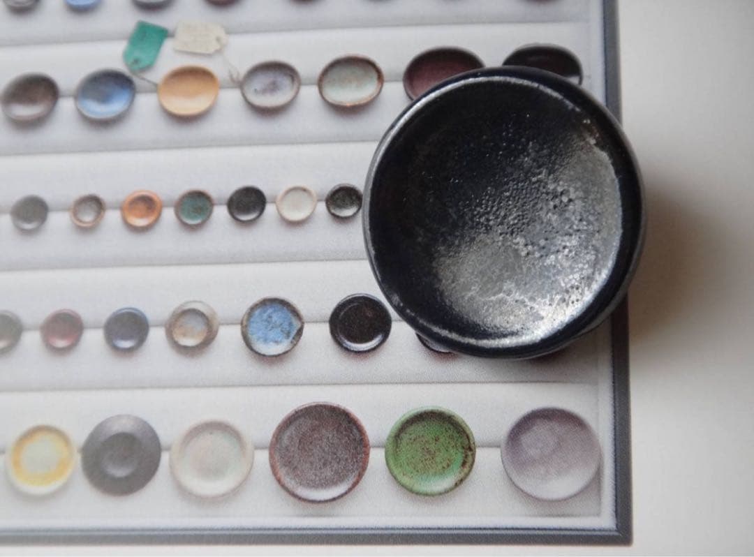 3個セット◆ ルーシーリー　陶製ボタン　国立工芸館　ビミニボタン