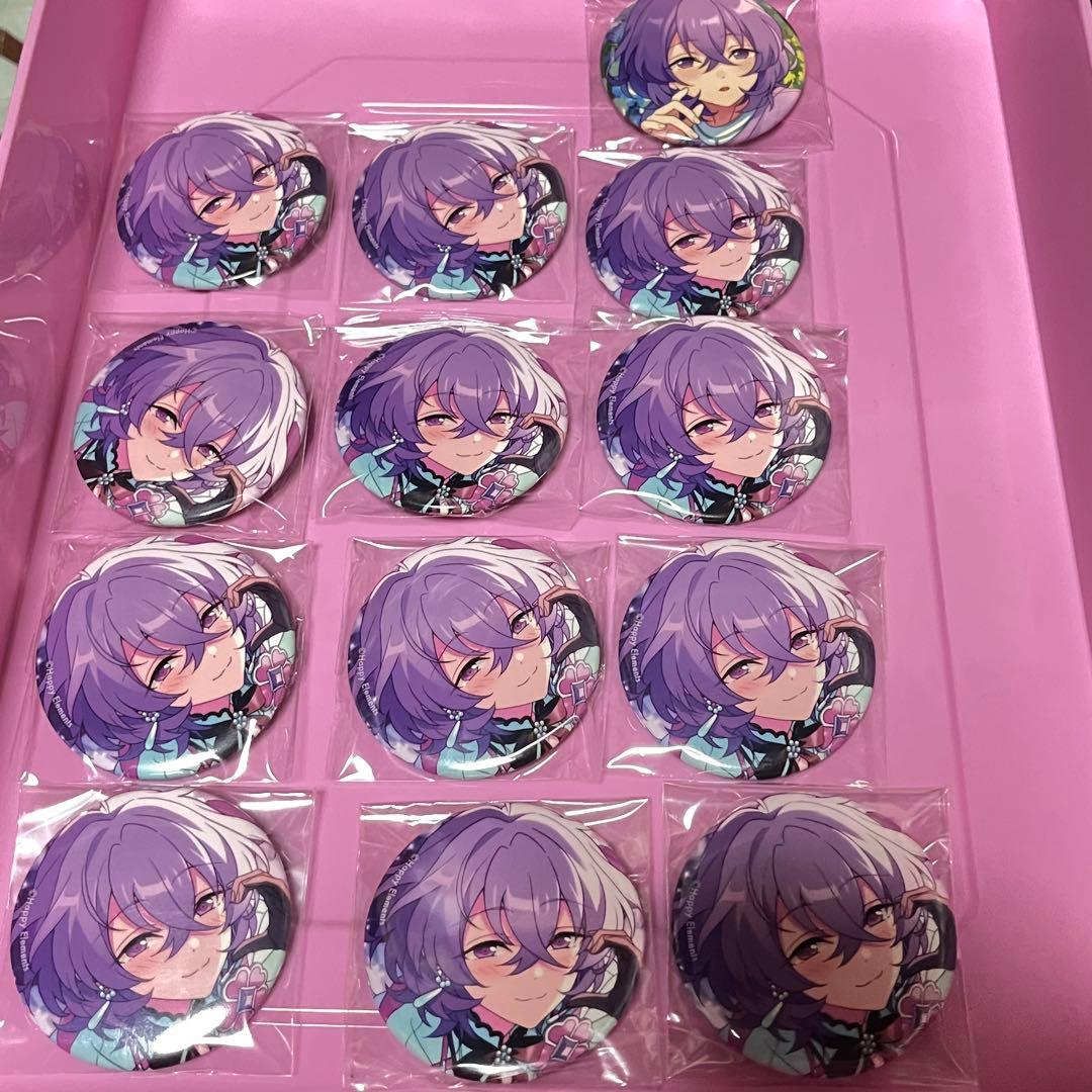 ユメ 花群冬芽 フィーチャー 缶バッジ コレ缶