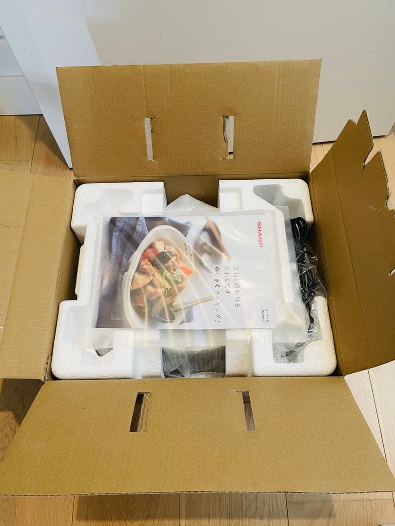 SHARP ヘルシオホットクック KN-HW16G-W