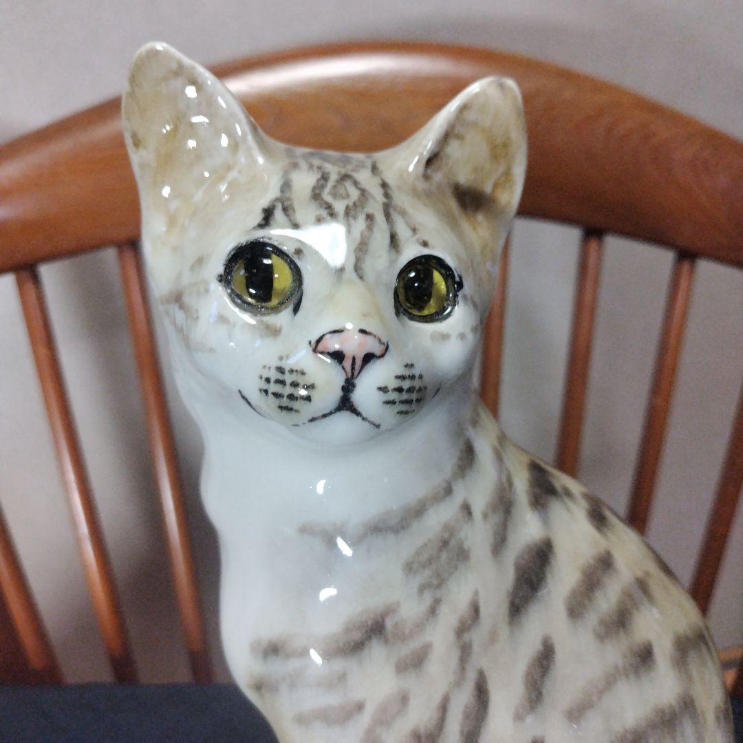 ウィンスタンレイキャット（ケンジントンキャット）サイズ6、大きなビンテージ猫