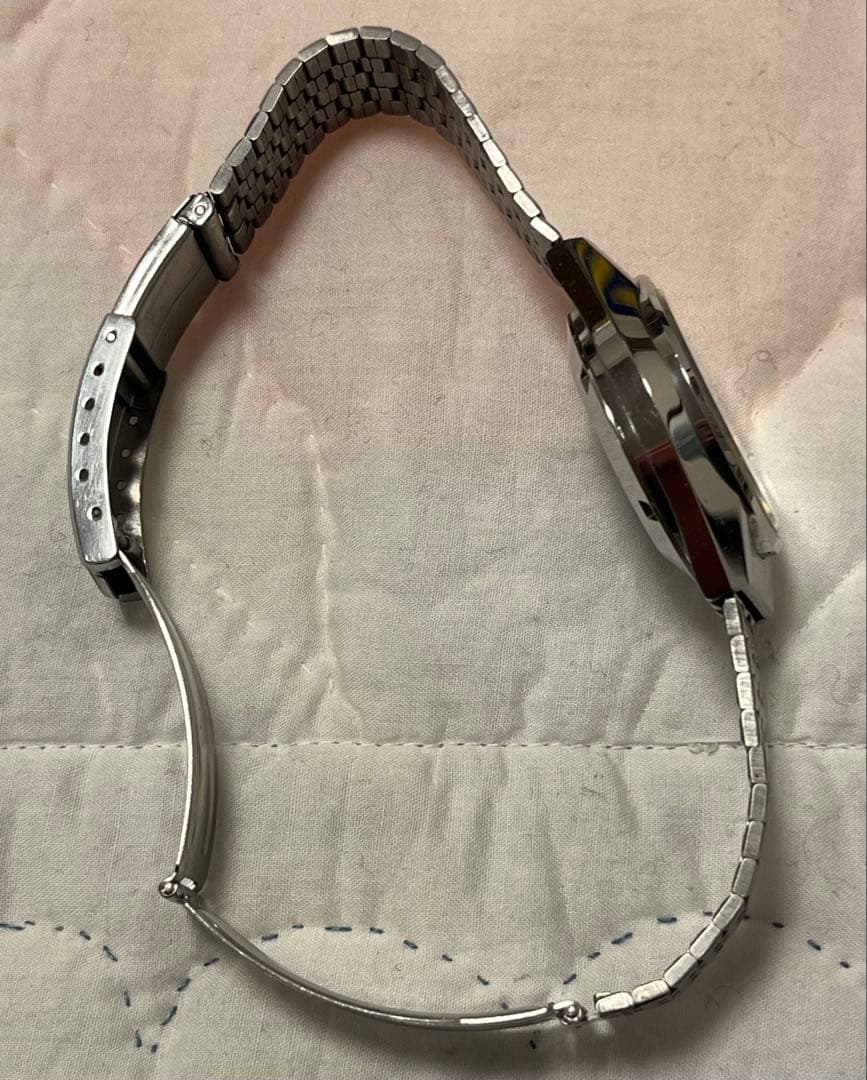 70s SEIKOセイコー エルニクス 純正ブレス 稼動品 クウォーツ