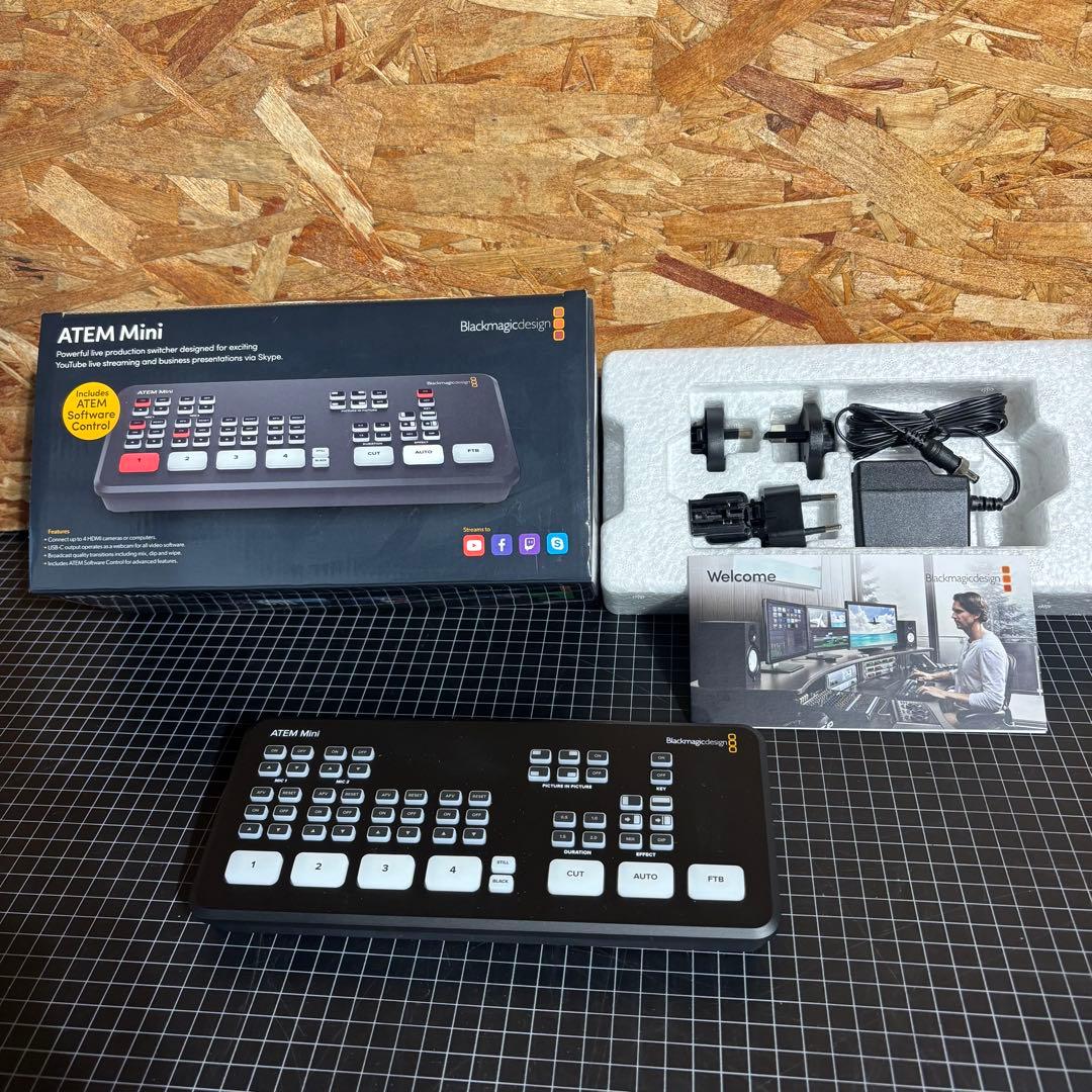 ATEM Mini Design Blackmagic ブラックマジックデザイン