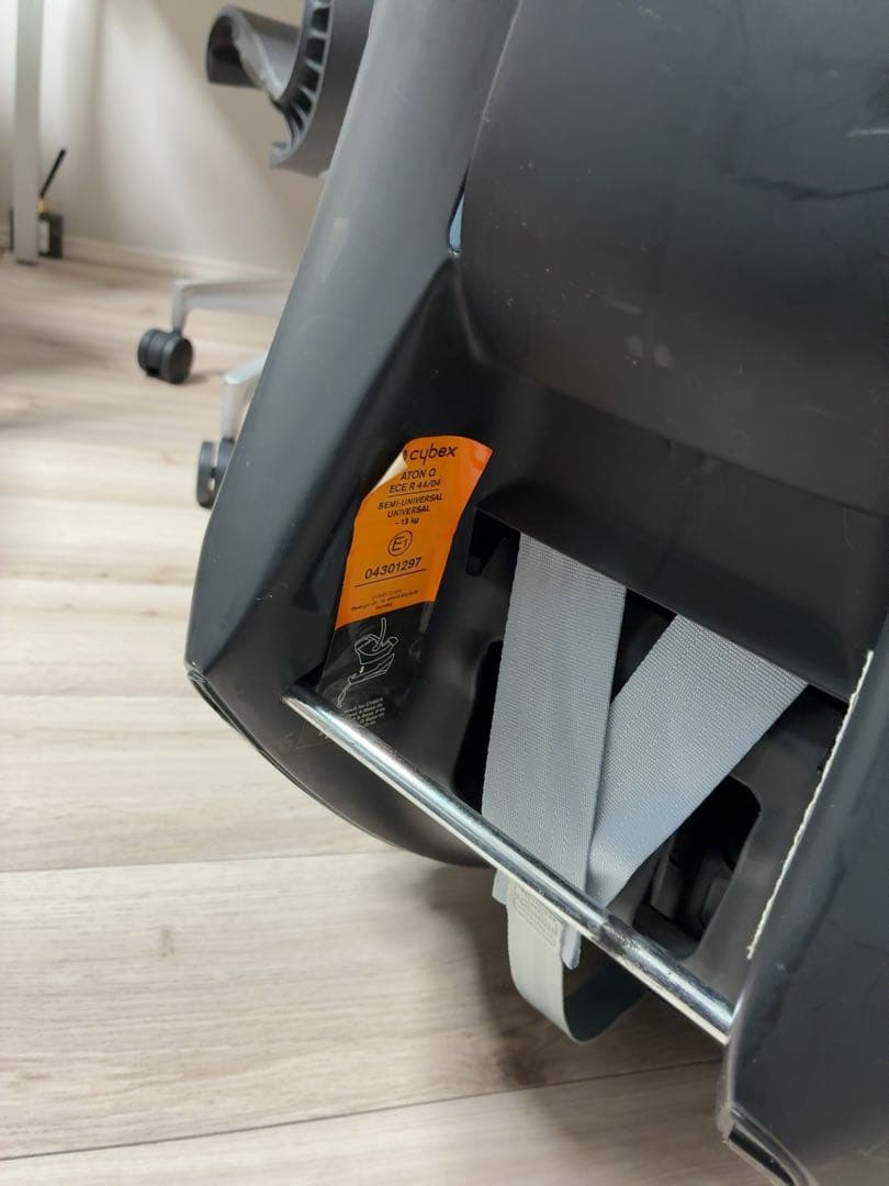サイベックス aton qブラック ベビーシート 美品