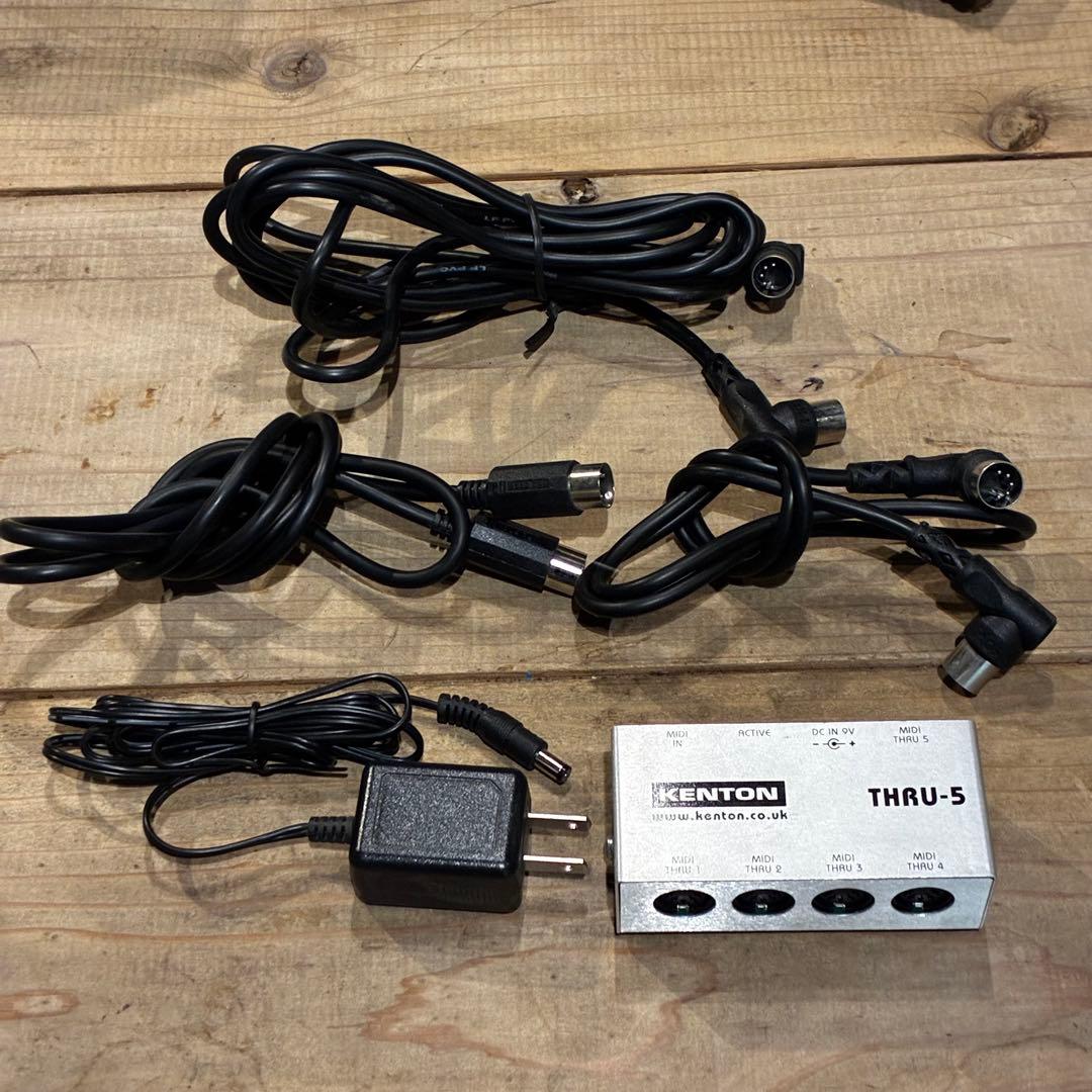 【即決可】Kenton 5アウト MIDI スルーボックス Thru-5 送料込