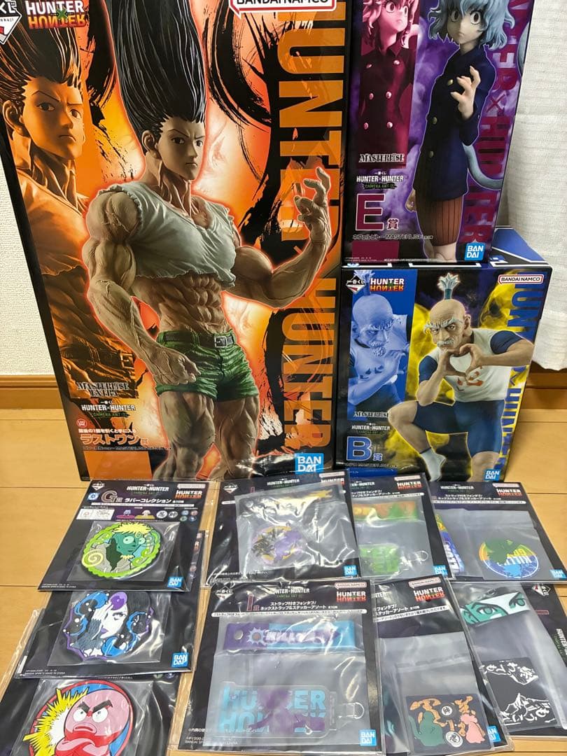 た*つ様 1番くじハンターハンターキメラアント編 B賞、E賞、ラストワン賞