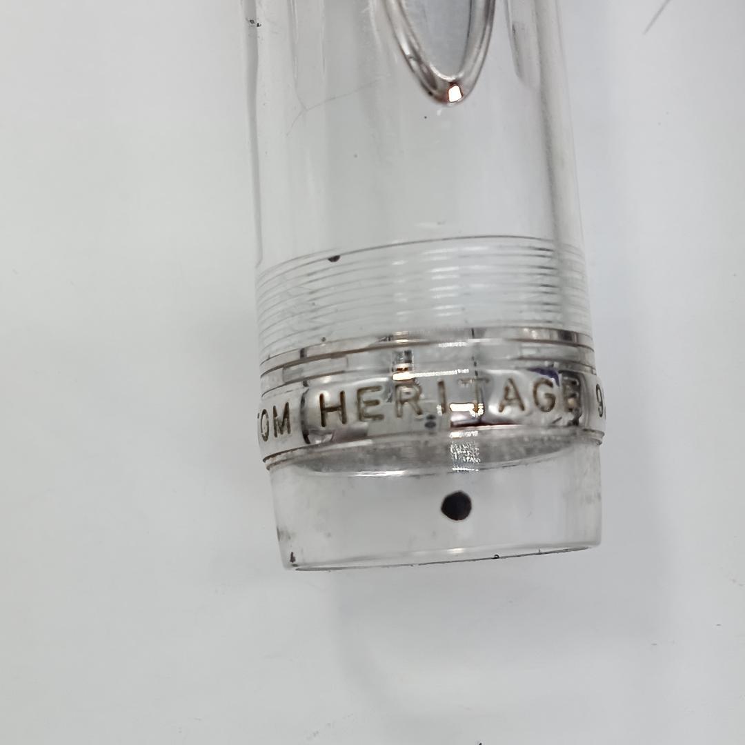 PILOT パイロット カスタム ヘリテイジ 92 万年筆 クリア スケルトン