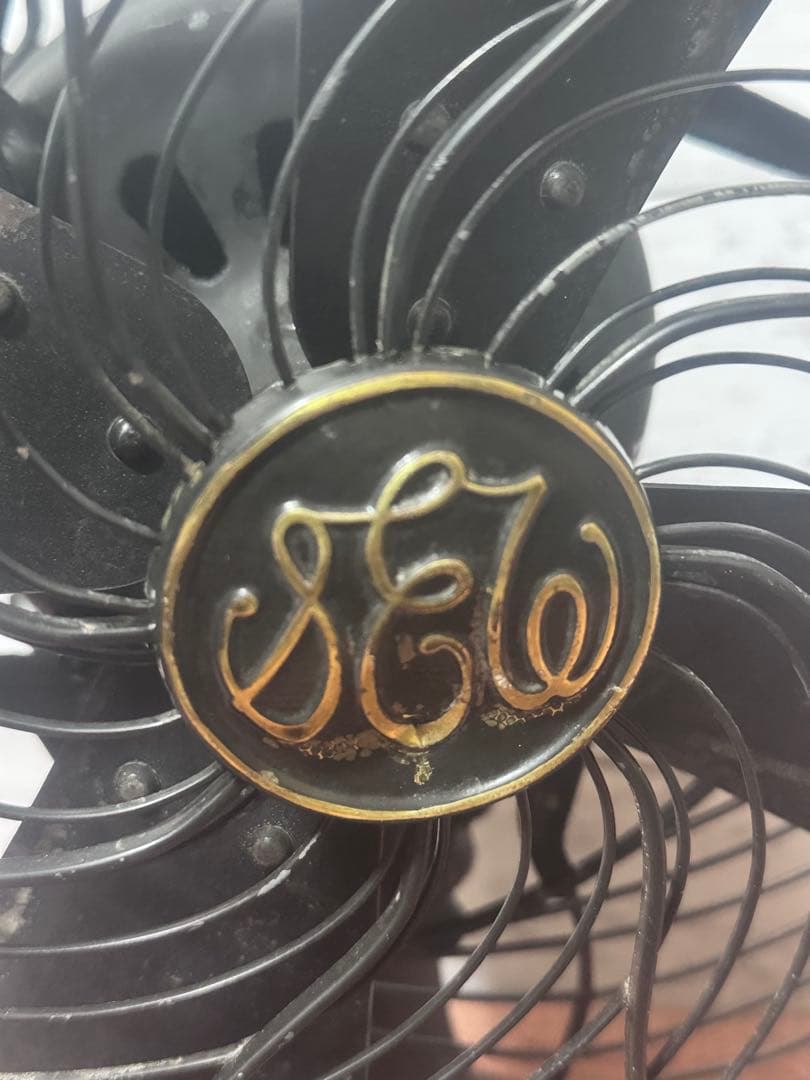 稼働品 扇風機（交流電気扇）C-7032 芝浦製作所 昭和レトロ アンティーク