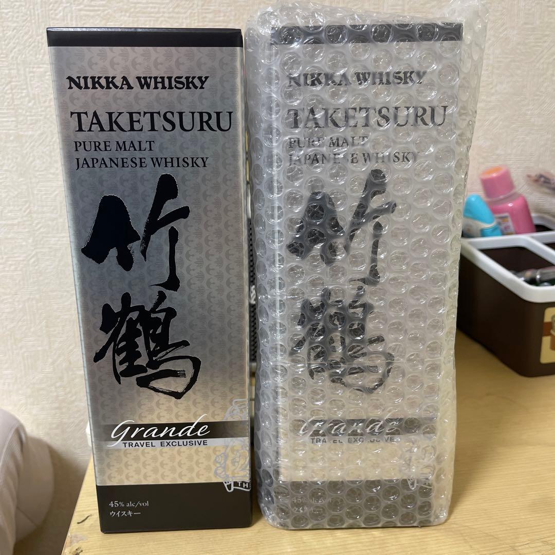竹鶴grandeニッカピュアモルト グランデ 空港免税店限定　2本