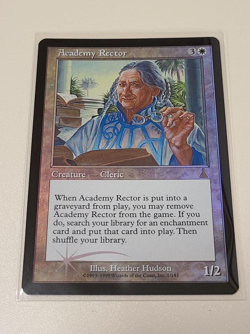 MTG【Foil】〈アカデミーの学長/Academy Rector〉[UDS]