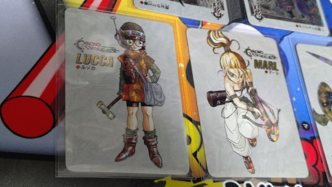 クロノトリガー　特典カード　ダンジョンの闘い　魔王との決戦　鳥山明　プリズム